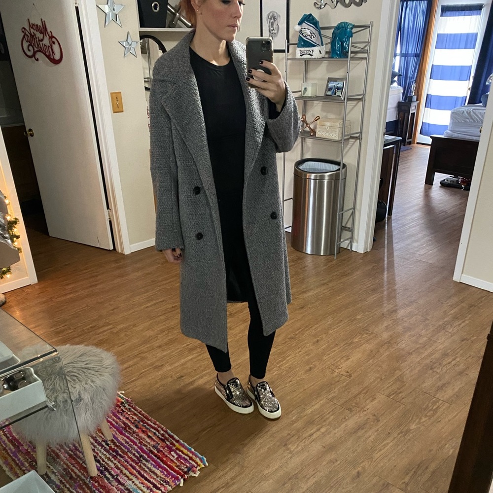 Mango oversized trench coat